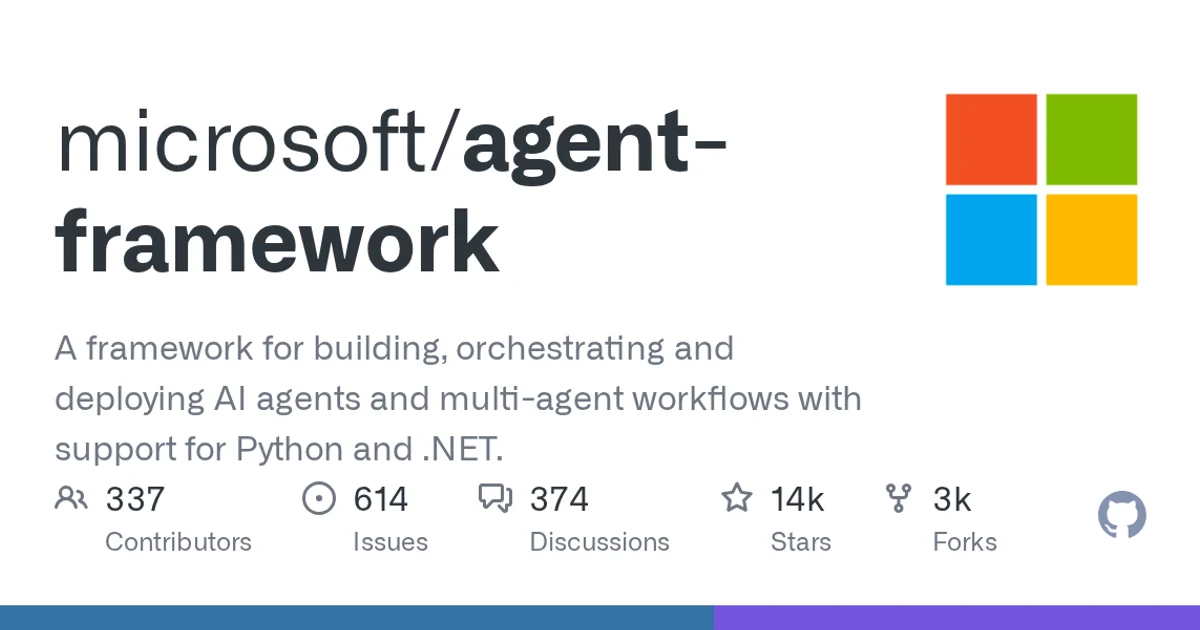 Microsoft Agent Framework